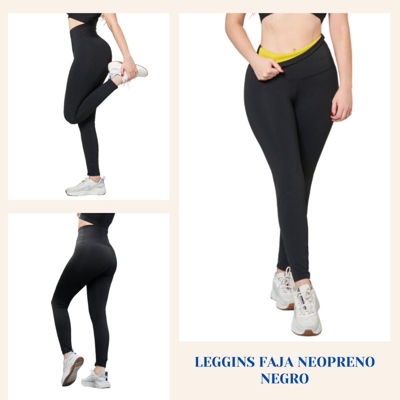 LEGGINS CON FAJA EN NEOPRENO