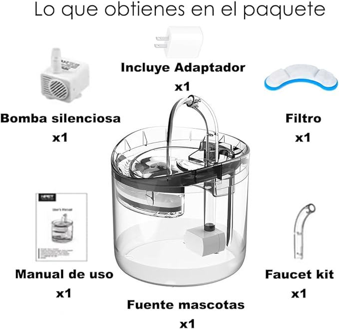 Fuente De Agua Para Mascotas